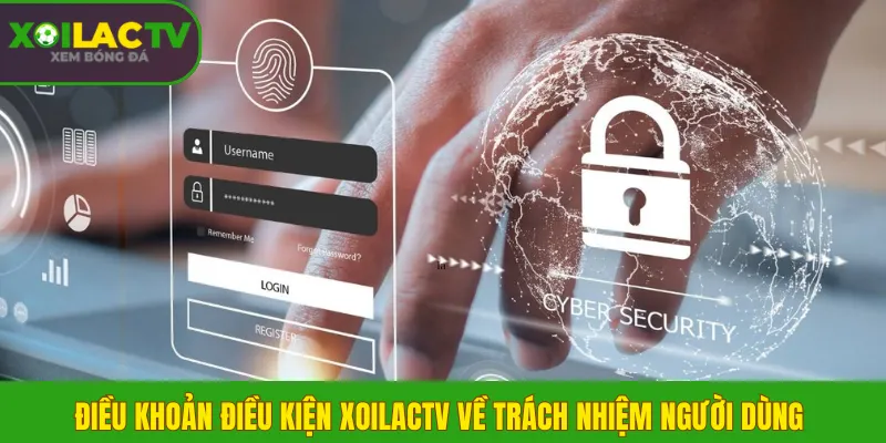 Điều khoản điều kiện XoilacTV về trách nhiệm người dùng 